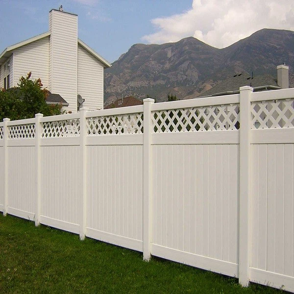 Lattice Top Privacy Vinylové oplocení